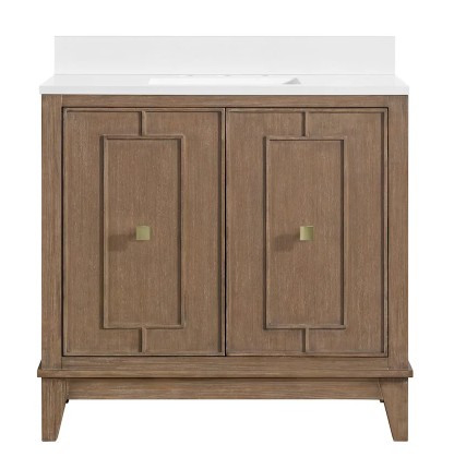 Miseno Kinsale Vanity Walnut Drift